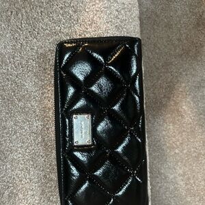 Black Quilted Wallet